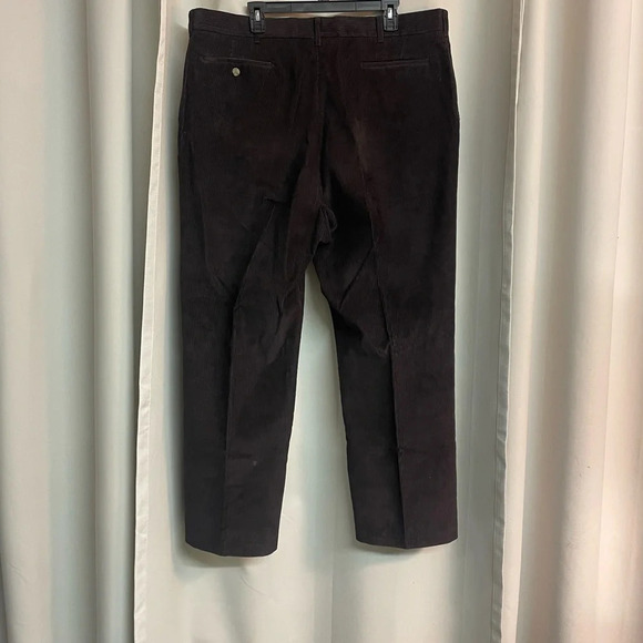COPY - Men’s Haggar corduroy brown pants size 42X30 - Picture 3 of 5